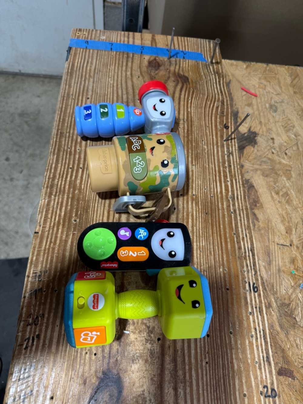 Fisher-Price Camouflage ABC 123 Toy Cup with Black Remote - Picture 2 of 2